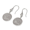 Gucci Circle Logo Hook Earrings