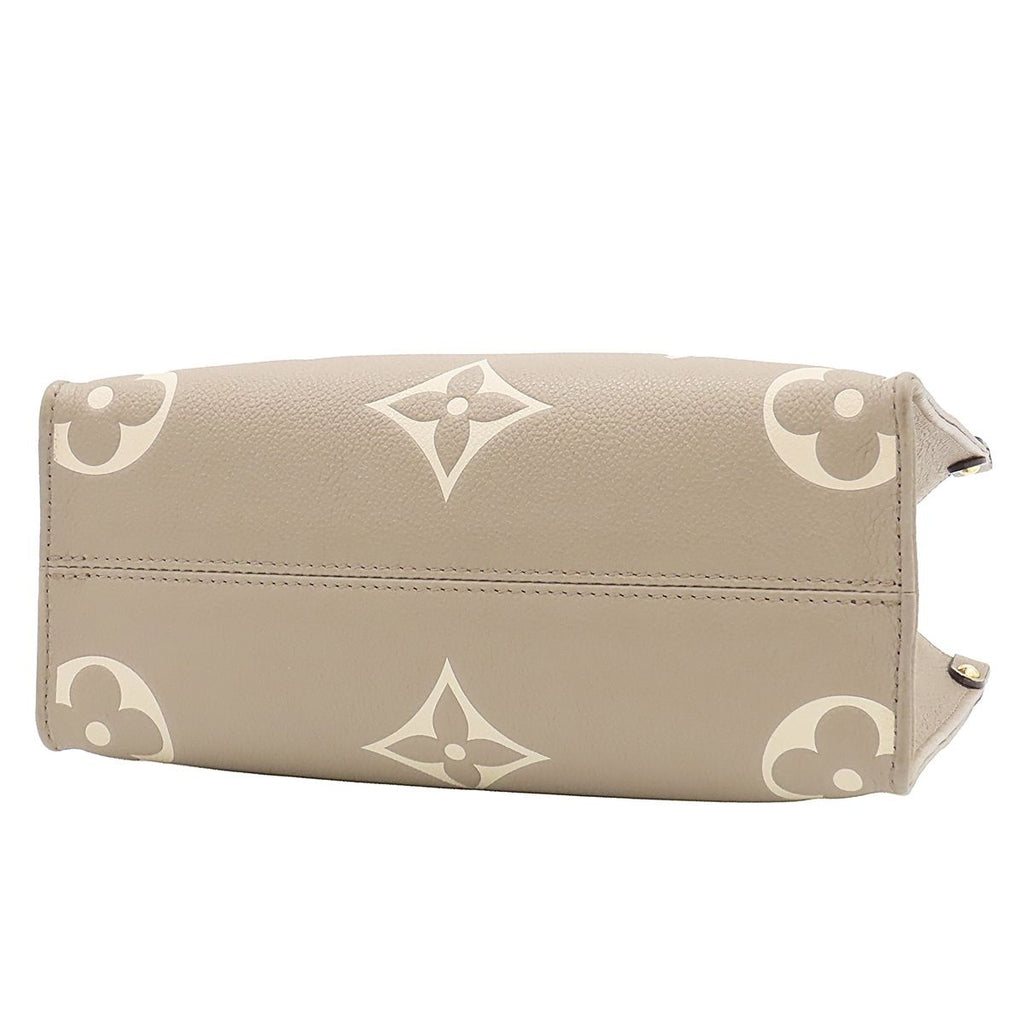 Louis Vuitton Onsango PM Bicolor Monogram Empreinte 2-Way Shoulder Bag Beige — view 3