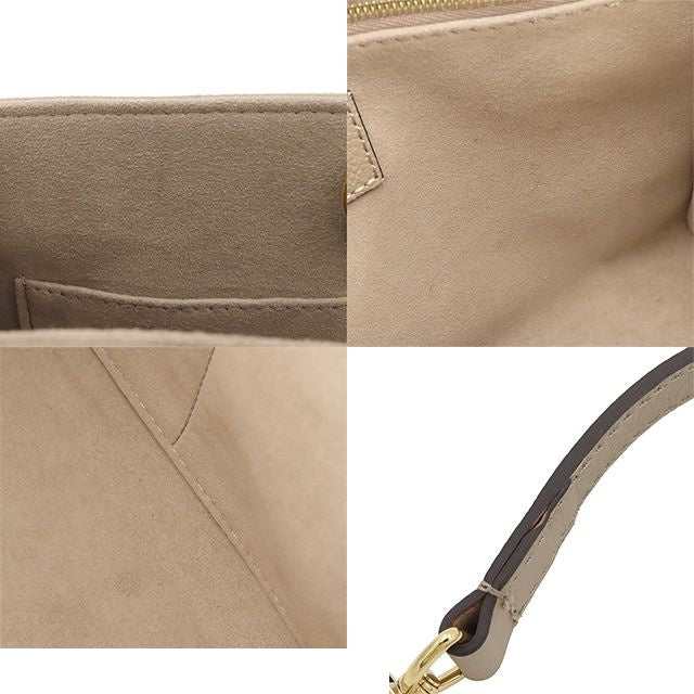 Louis Vuitton Onsango PM Bicolor Monogram Empreinte 2-Way Shoulder Bag Beige — view 8