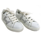 Hermes Avantage Sneakers Size 37 1 2 Leather White Lady Shoes — view 2
