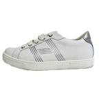Hermes Avantage Sneakers Size 37 1 2 Leather White Lady Shoes