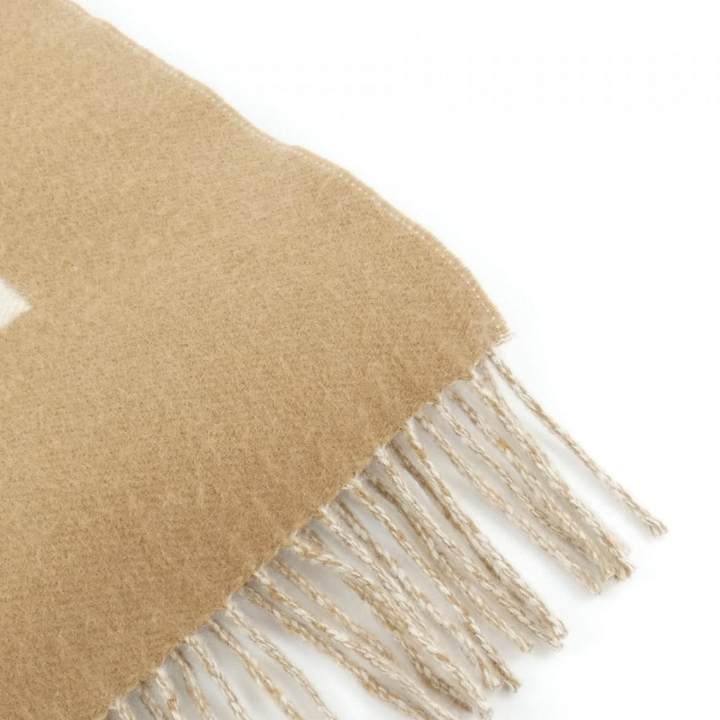 Louis Vuitton Monogram Split Scarf Brown White — view 2