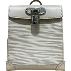 Louis Vuitton M6004 J Mini Steamer Bag Charm Ivory