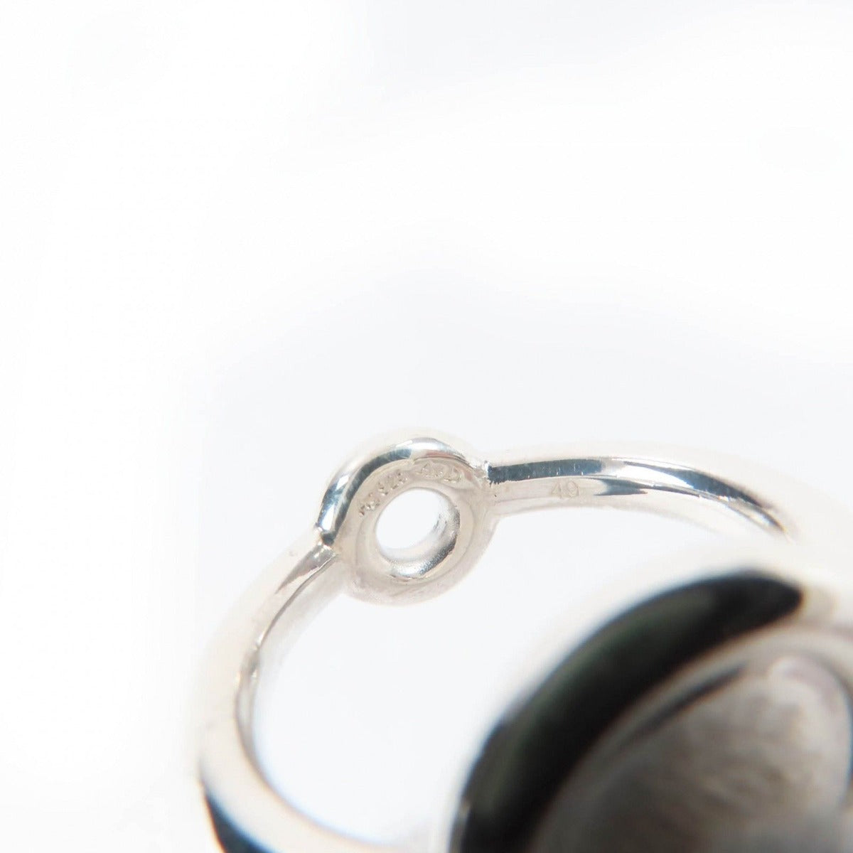 Hermes Vintage Ring Silver 49 — view 7