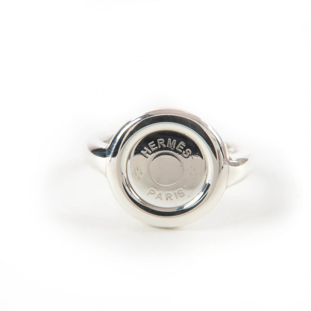 Hermes Vintage Ring Silver 49