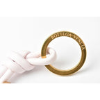 Bottega Veneta Key Ring Holder Nappa Baby Pink Matte Gold — view 2