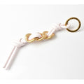 Bottega Veneta Key Ring Holder Nappa Baby Pink Matte Gold