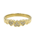 Christian Dior Diamond Ring Heart 11