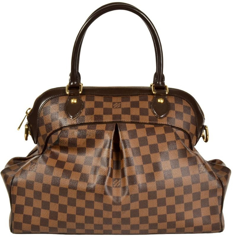 Louis Vuitton Trevi GM Handbag Damier Ebene Ar0130