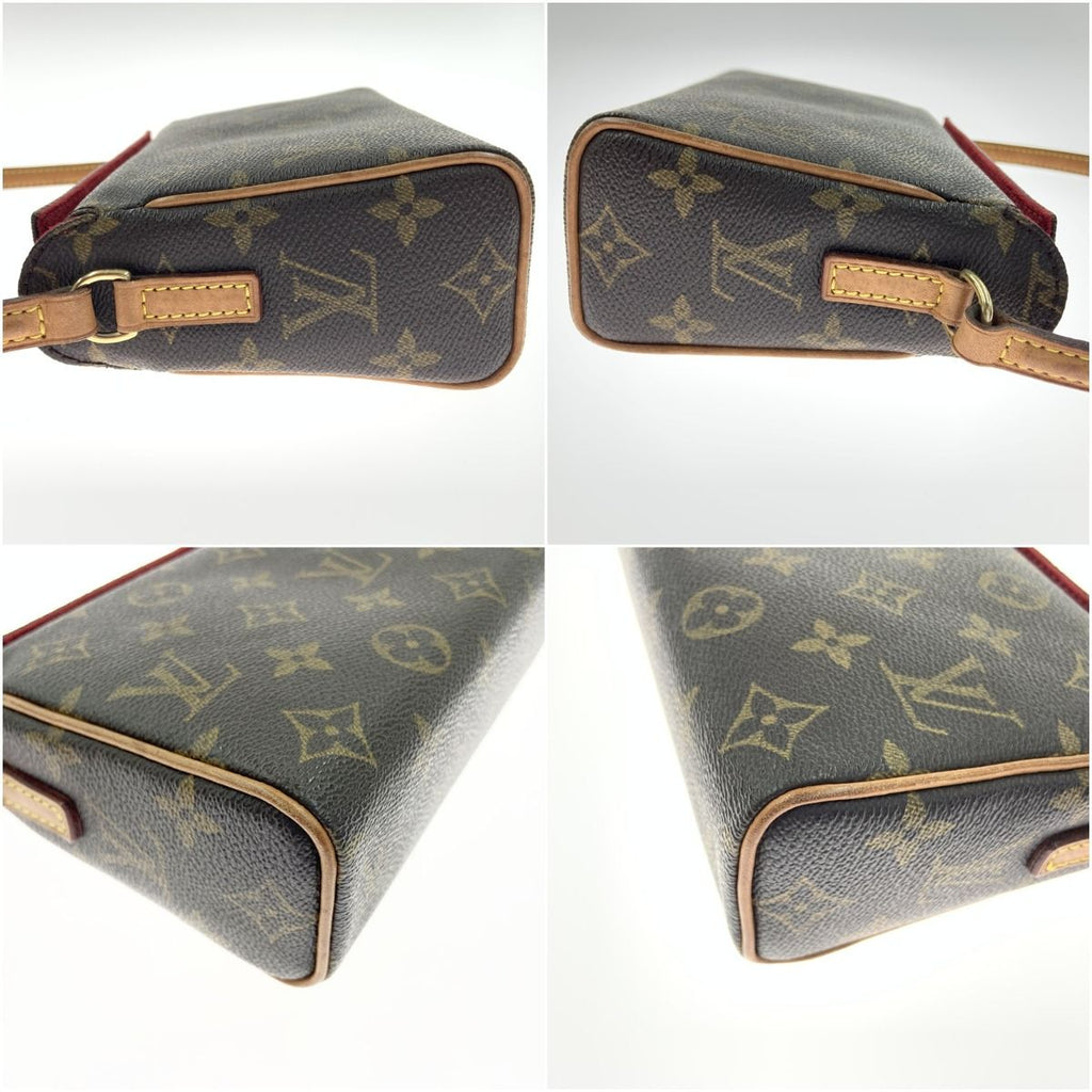 Louis Vuitton Monogram Recital Handbag Brown — view 3
