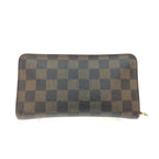 Louis Vuitton Long Wallet Round Zipper Porte Monnaie Zip Damier Ebene — view 2