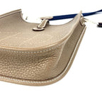 Hermes Shoulder Bag Evelyne TPM Amazon Long Taurillon Clemence Etoupes Grayish — view 6