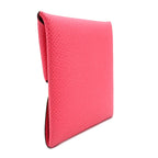 Hermes Bastia Coin Case 2015 Manufactured In Veau Epsom Rose — view 2