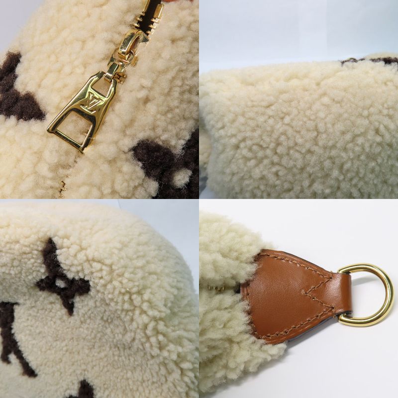 Louis Vuitton SKI Oberzam Monogram Giant Bag 2-Way Shearling — view 9
