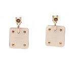 Hermes Earrings Asdukuru Leather — view 2