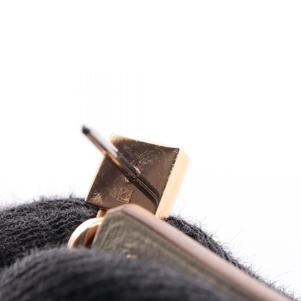 Hermes Earrings Asdukuru Leather — view 5