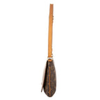 Louis Vuitton Musette Tango Brown Monogram Canvas Shoulder Bag — view 3