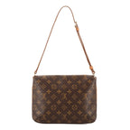 Louis Vuitton Musette Tango Brown Monogram Canvas Shoulder Bag — view 5