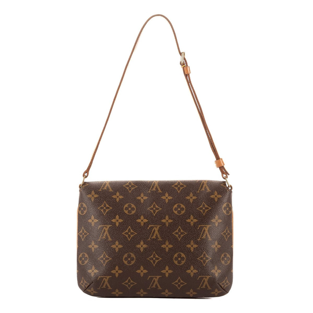 Louis Vuitton Musette Tango Brown Monogram Canvas Shoulder Bag — view 5