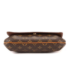 Louis Vuitton Musette Tango Brown Monogram Canvas Shoulder Bag — view 6
