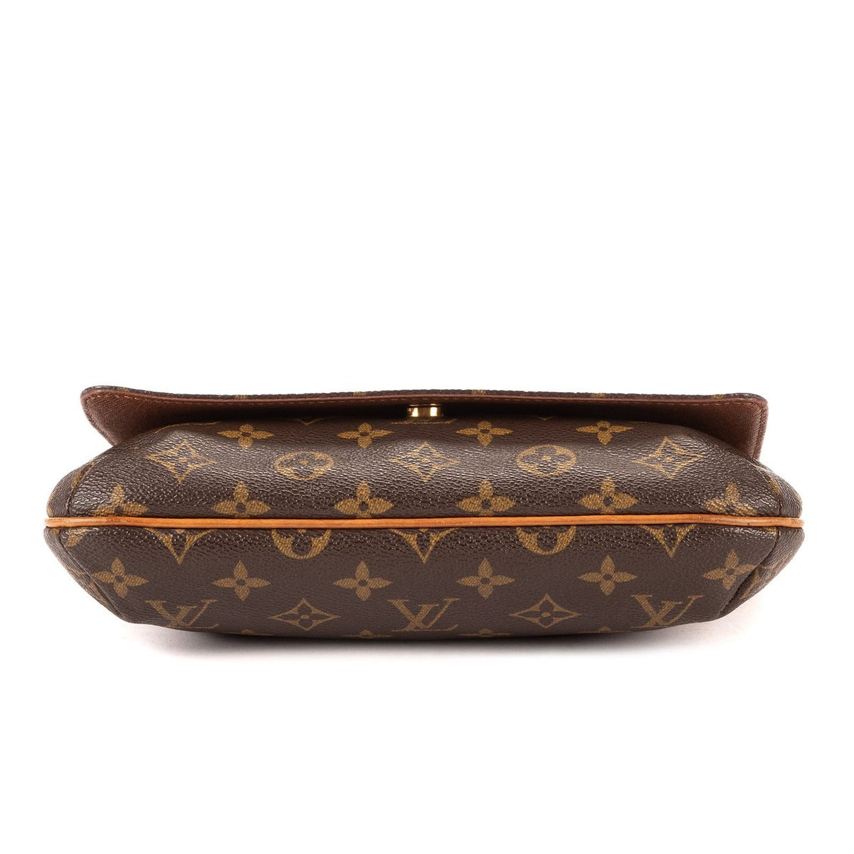 Louis Vuitton Musette Tango Brown Monogram Canvas Shoulder Bag — view 6