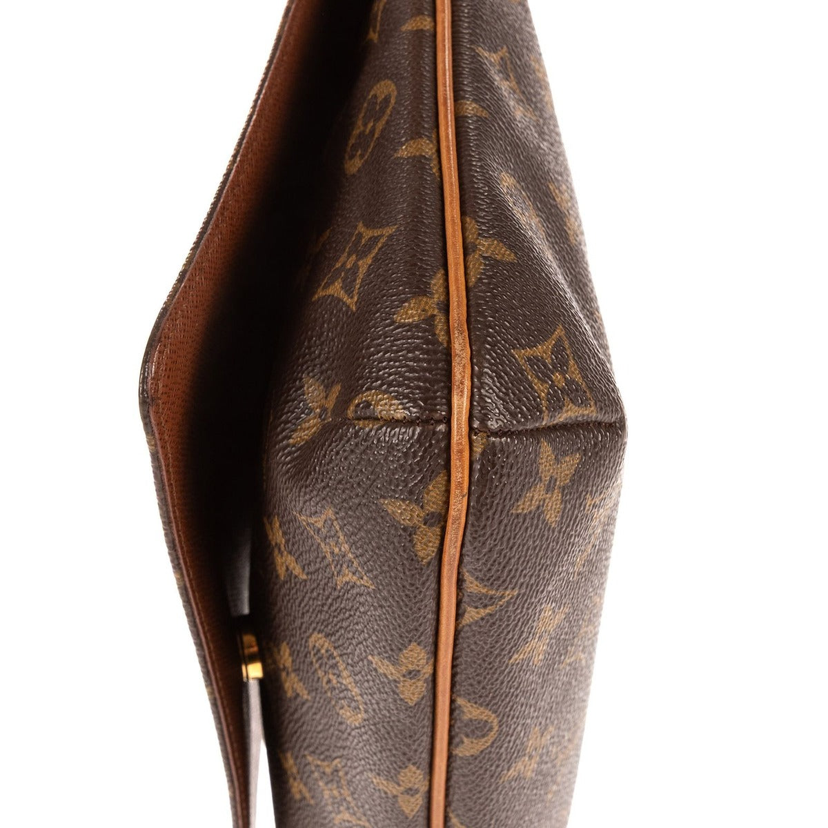Louis Vuitton Musette Tango Brown Monogram Canvas Shoulder Bag — view 8
