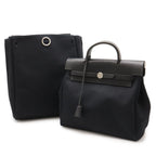 Hermes Herbag a Dos PM Backpack 2-Way Handbag Toile