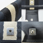Gucci Long Wallet 035.0416.2180 Webline GG Canvas Black Fold Classic Women Men — view 5