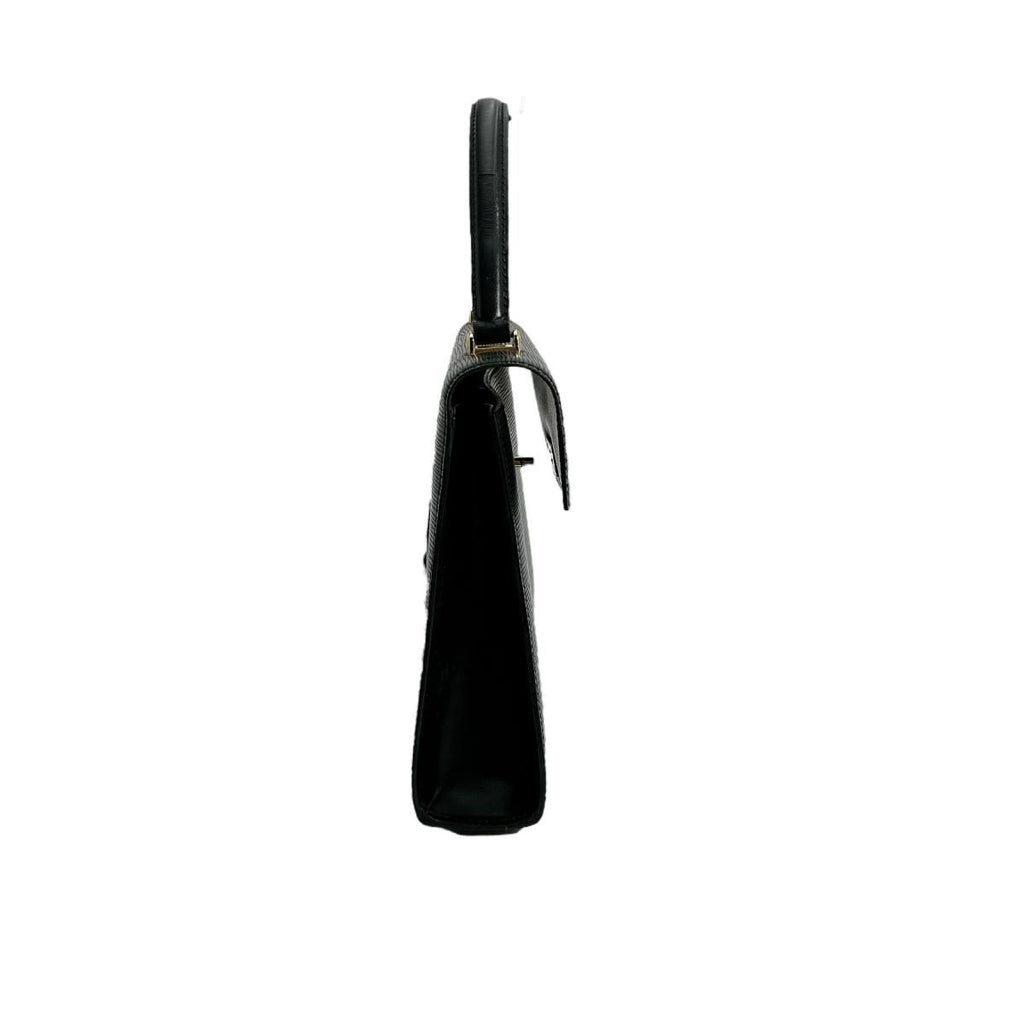 Louis Vuitton Epi Handbag Malesherbes Black — view 3