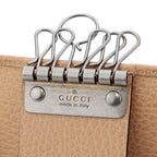 Gucci Key Case GG Marmont Rose Beige — view 6