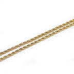 Christian Dior Necklace Metal Gold Heart Rhinestone Accessories Women — view 6