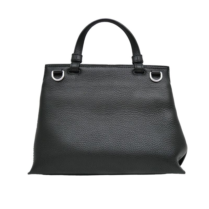 Gucci Daily Bamboo 2-Way Handbag Black Shoulder Leather — view 3