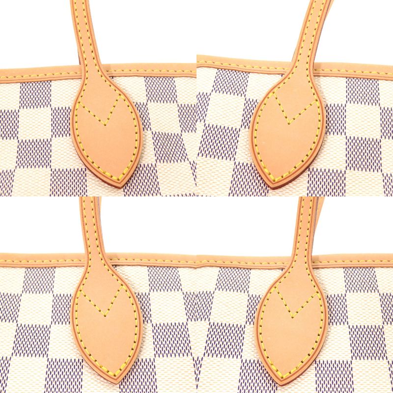 Louis Vuitton Neverfull MM Damier Azur Tote Bag 0562 — view 8