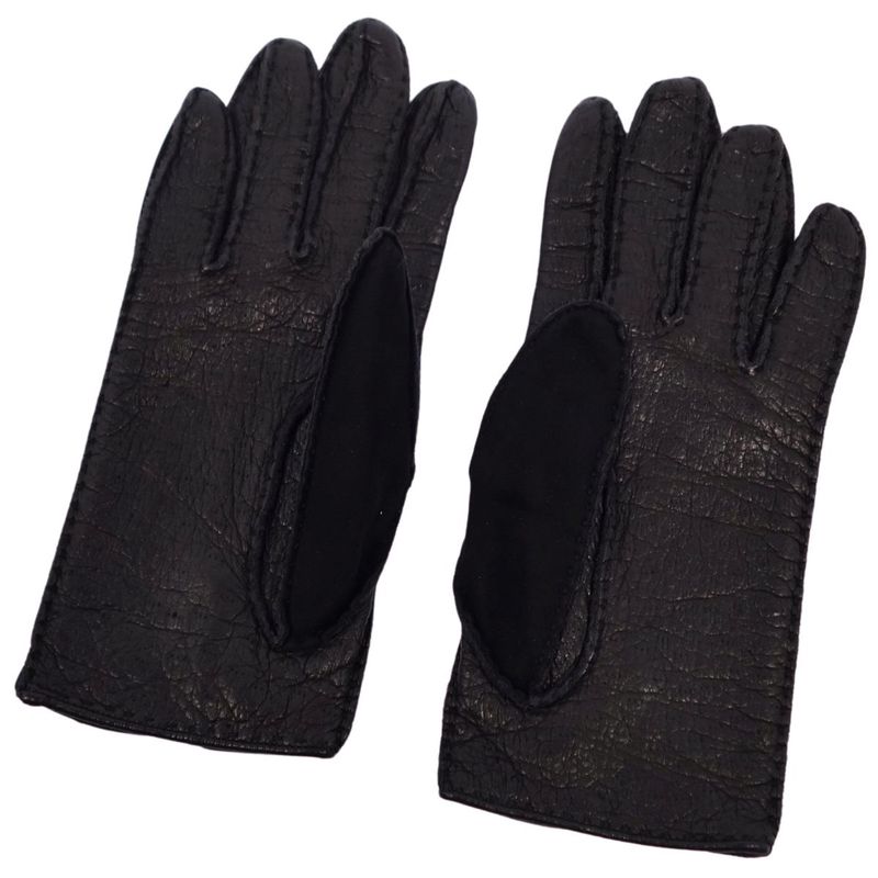 Hermes Gloves Suede Leather Serie Lady — view 2