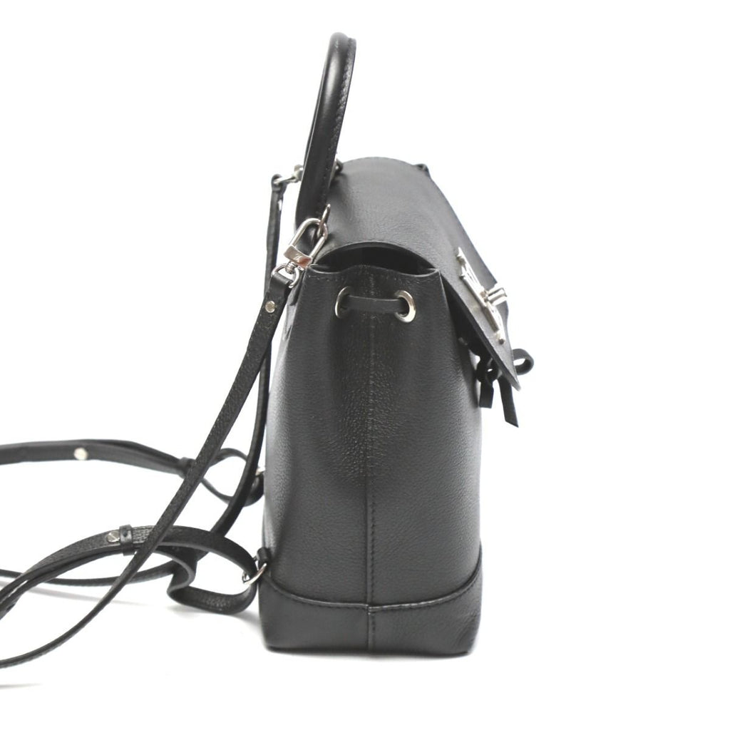 Louis Vuitton Taurillon Lock Me Bag Mini Backpack Daypack — view 3