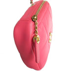Chanel Shoulder Pink Bag — view 4