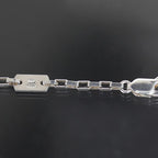 Gucci G Logo Necklace 49 cm Silver 925 E1034 — view 3