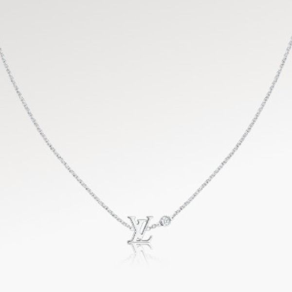 Louis Vuitton White Gold And Diamond Pendentif Idylle Blossom — view 2