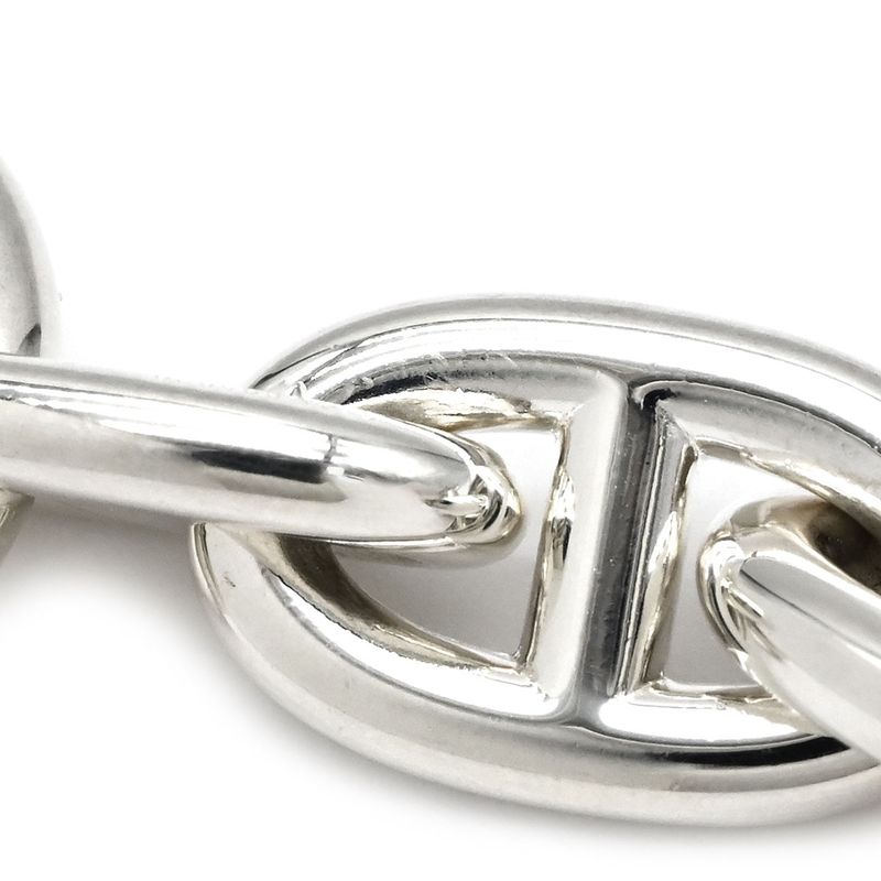 Hermes Bracelet Chaine D'ancre MM Silver 925 13 Frames Star Ring — view 4