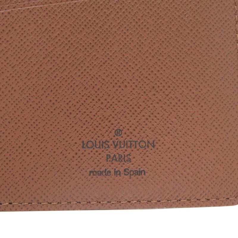 Louis Vuitton Portefeuille Columbus Monogram Brown Long Wallet 0469 — view 8