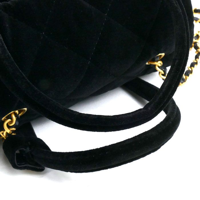 Chanel Velvet Mini Beau Ring 2024 VIP Christmas 2 way Shoulder Bag Black — view 7