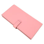 Hermes Long Wallet Bearn Souffle Vaux Epson Rose Confetti Gold Hardware Bifold — view 2