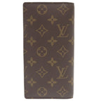 Louis Vuitton Portefeuille Columbus Monogram Brown Long Wallet 0469 — view 3