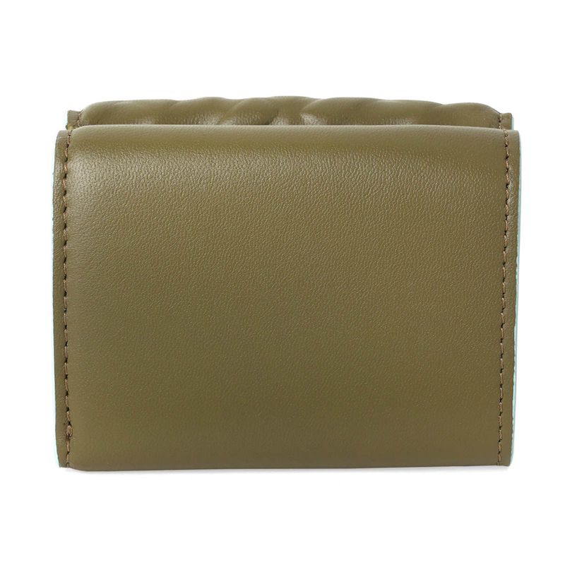 Fendi Trifold Wallet Baguette Green — view 2