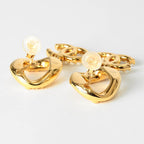Chanel Faux Pearl Earrings — view 6