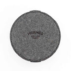 Hermes Sugar Box Gray Felt Accessory Case Interior Miscellaneous Goods — view 6