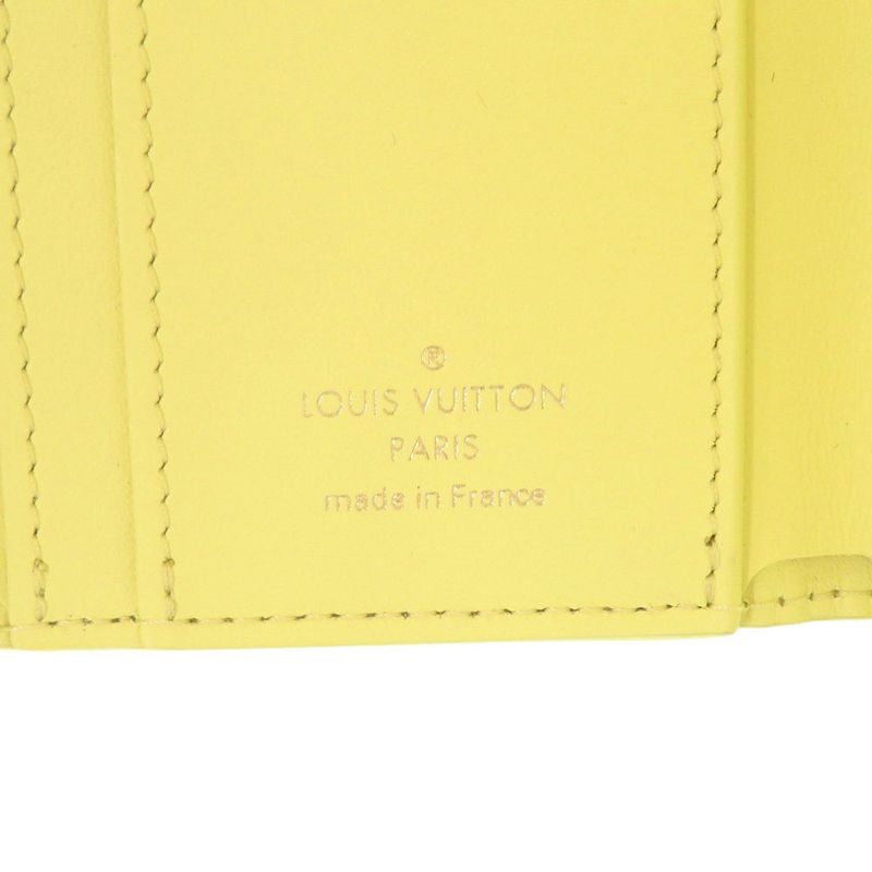 Louis Vuitton Portefeuille Capucines XS IC Chip Taurillon Leather Yellow — view 8