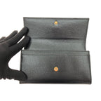 Gucci Long Wallet Interlocking G Marina Leather Black — view 6