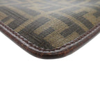 Fendi Zucca Pattern Vintage Sakosh Leather Brown Shoulder Bag 0463 — view 7