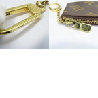 Louis Vuitton Coin Case Pochette Cles Monogram Brown Gold Hardware Pouch — view 9